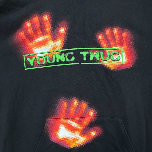 Young Thug UY Scuti Album Hip-Hop Heat Sensor Prints Hoodie XXL - Picture 2 of 4